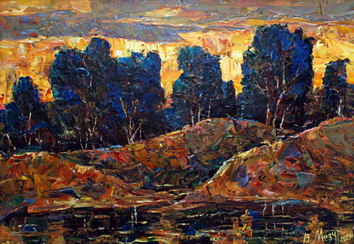 &laquo;Autumn Mood&raquo; by Volodymyr Mazur [2013] (oil on canvas)