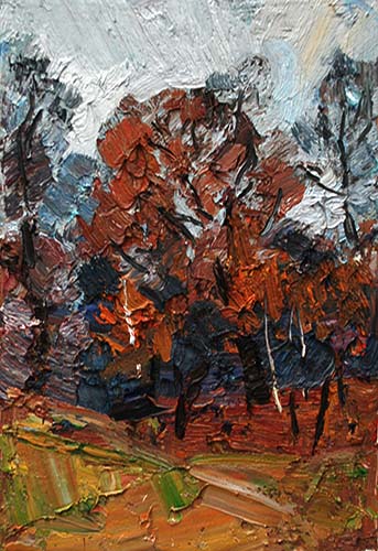 &laquo;Autumn&raquo; by Maksym Mazur [2016] (oil on canvas)