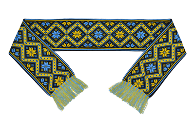Ukrainian ornament embroidery