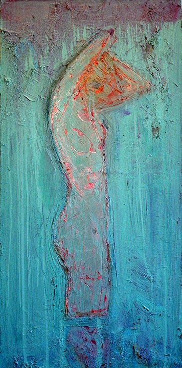 &laquo;Bliss&raquo; by Maksym Mazur [2018] 100×50cm, oil on canvas