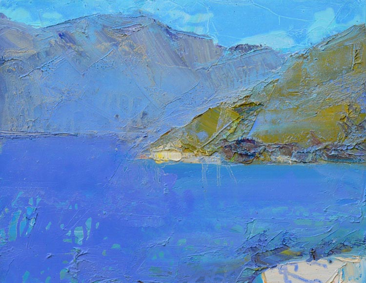 &laquo;Hot morning&raquo; by Maksym Mazur [2018] 39×50cm, oil on canvas